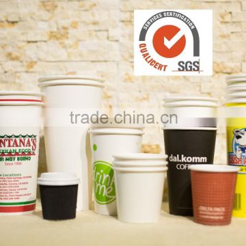 Cheap paper cup with colorful printing Logo made in China