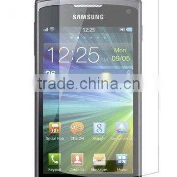 Clear screen protector guard For samsung wave 3 s8600