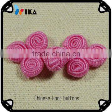 new style pink chinese knot button