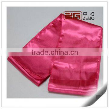 High Quality Cheap Pink Chair Sash for Spandex Chair Cover