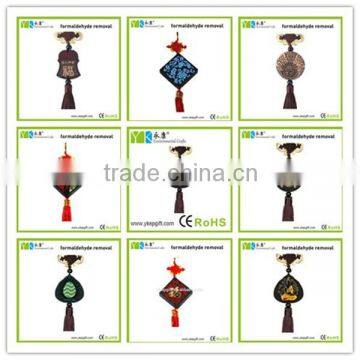 Chinese traditional classic style religious car hanging decorations with activated carbon,car hanging ornament