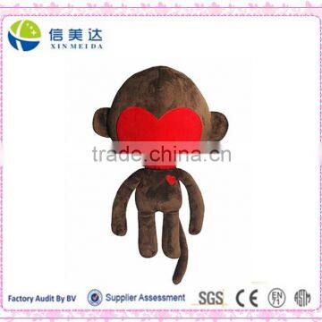 Valentine's Day Best Gift Showing Love Plush Monkey Toy