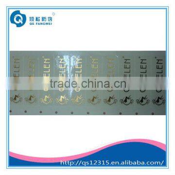 Gloss Lamination Transparent Pvc Sticker