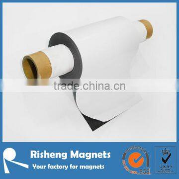 Rubber magnetic flexible iron sheet with adhesive backing