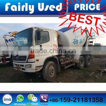 Used Japan Hino Mitsubishi Mobile Forward Concrete Mixer Truck of Cement Mixer Truck