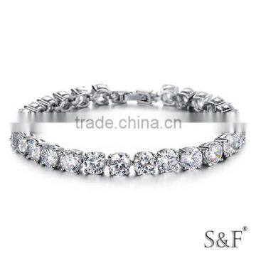 A2014928 Semi-precious Stone Jewellery Store Design Fashion Turquoise Bead Bracelet