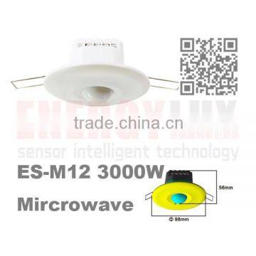 ES-M12 spring ceiling sensor microwave radar sensor 5.8Ghz CW RADER