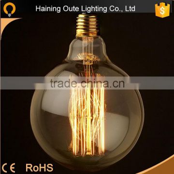 vintage style ancient wooden table lamp Edison bulb reading lamps for interior design                        
                                                Quality Choice