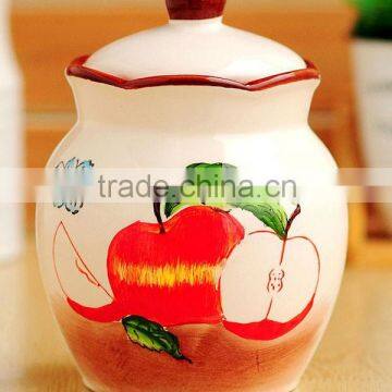 ceramic storage pot