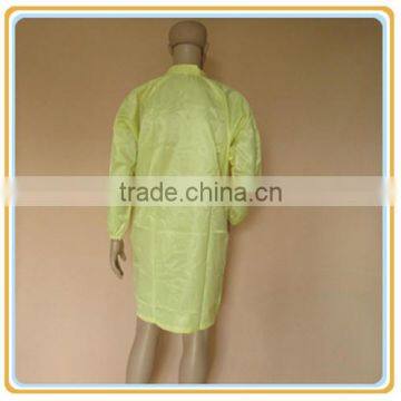 dust free lint free antistatic polyester coat