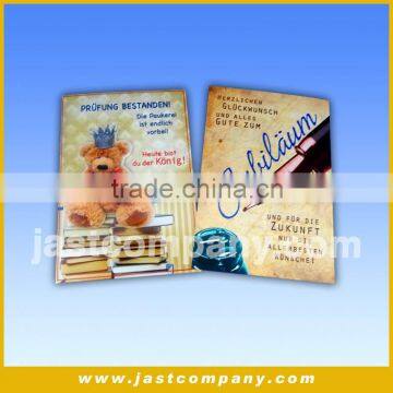 Promotional Greeting card for wedding customers, Hot selling Wedding greeting card for customers, greeting card