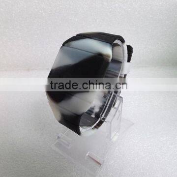 Silicone or rubber watch bands home delivery led face untra-thin wrist watch how to set time