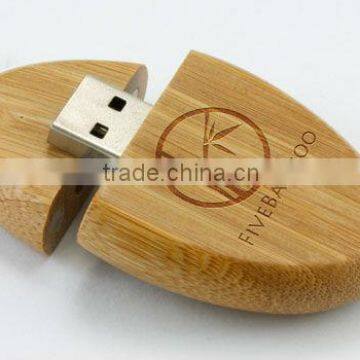Factory promotional wooden usb disk