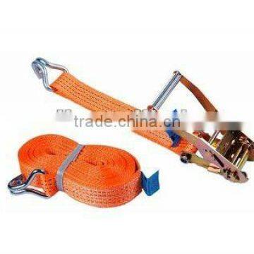 2 inch 5000kg lifting tie down / double J hooks Straps