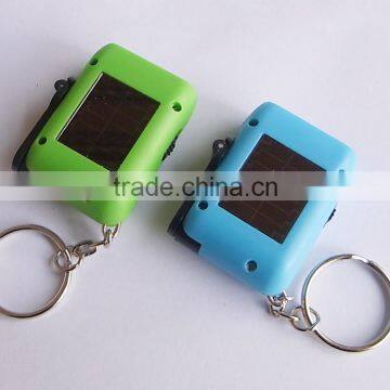HEYU plastic Led Solar Dynamo Torch for promotion