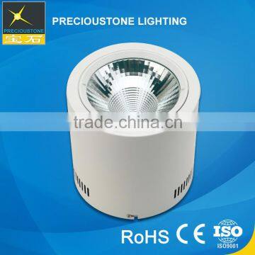 Glass Aluminum COB Led Lighting Surface Mounted Light Fixture Of Ceiling