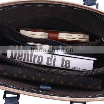 Pu Leather Briefcase Shoulder Business Laptop Messenger Bags Tote photo-5