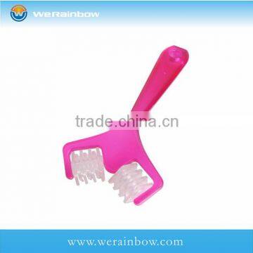 cheap custom plastic mini face massager