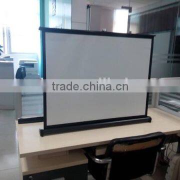 Manufacturer of projection screen 40 inch mini portable table screen