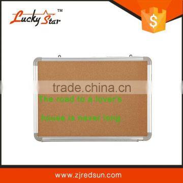 zhejiang redsun High density Fiberboard Material for whiteboard and corkboard with several pins