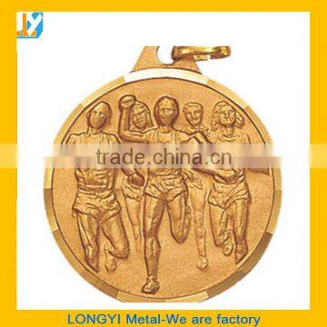 Running custom die casting sports medals