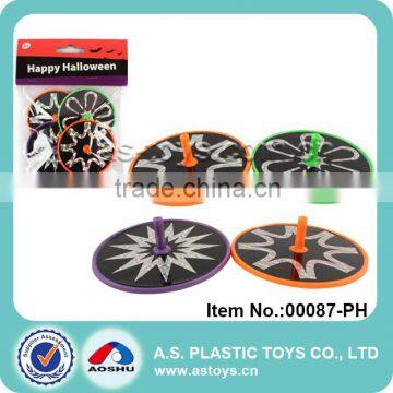 HLW mini plastic Dia 6cm Spin tops toy