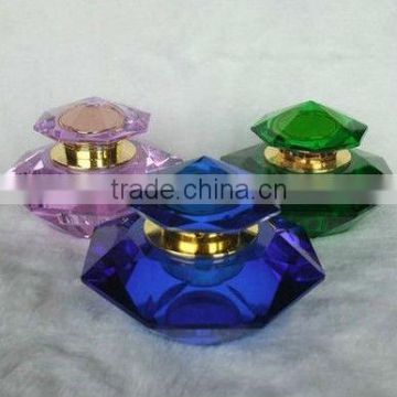 Old Style Colorful Crystal Scent Bottle Gift For Woman Gifts