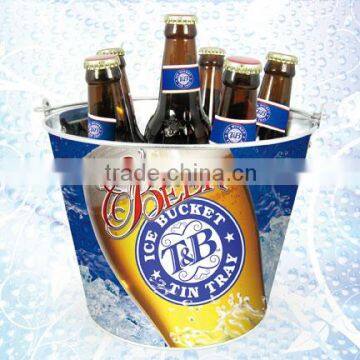 Metal Beer Cooler Ice Bucket