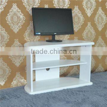 retro natural white nice hot sell cottage vintage matt wood TV Stands