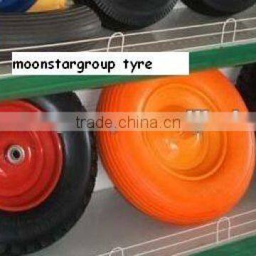 pneumatic wheel for wheel barrow/hand trolley