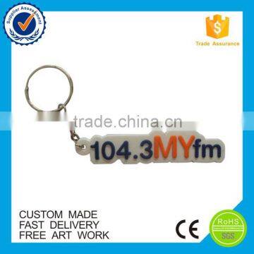 Custom 3d soft pvc keychain from directly factory