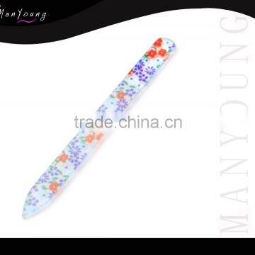 Customise Beautiful Glass Nail File With Printed Logo