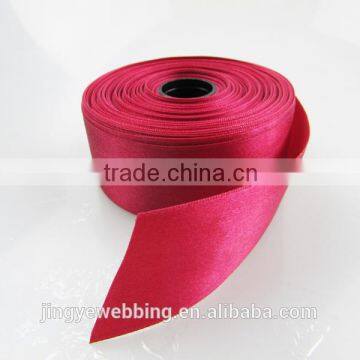 1.5 inch satin ribbon beautiful red color polypropylene ribbon