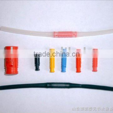 Plastic drip irrigation pipe