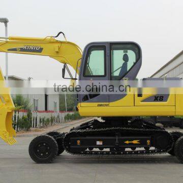 trencher machine 8ton machine farming excavator spare parts