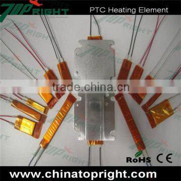 PTC Heating Element for Hair Straighteners,with 6 to 240V AC or DC Rated Voltages