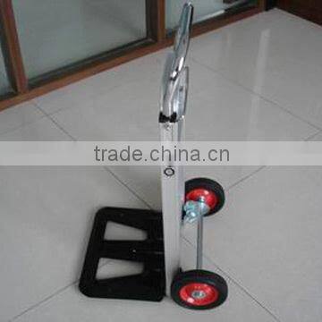 Aluminum folding shopping hand trolley