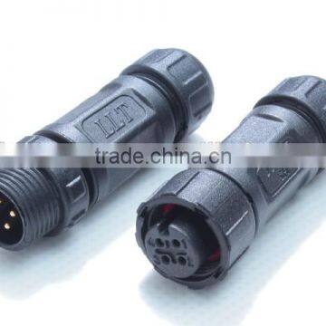 M12 2P/3P/4P/5P/6P/7P/8P male female waterproof cable connector