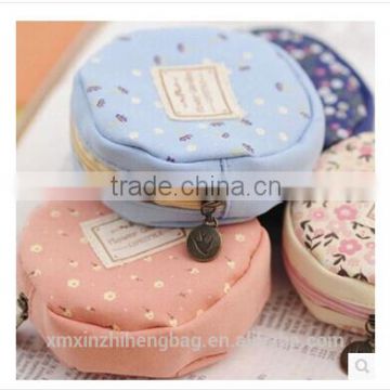 Hot Selling Fancy Wholesale PU Leather Zipper Coin Purse