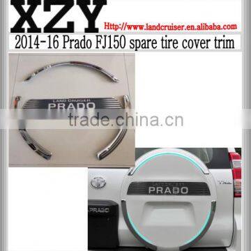 2014 prado fj150 spare tire cover trim , spare tire cover trim for fj150 2014