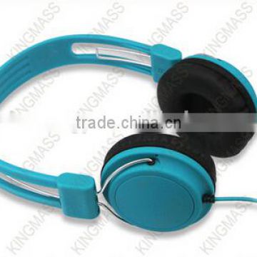 Best sound heavy bass wired stereo headphone from China factory