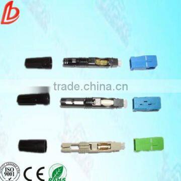 SC UPC APC Fiber Optic Fast Connector / Fibra Optica Quick Connector