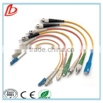 Hot selling LC,SC,FC,ST,MPO,MU,Singlemode simplex fiber optic patch cord