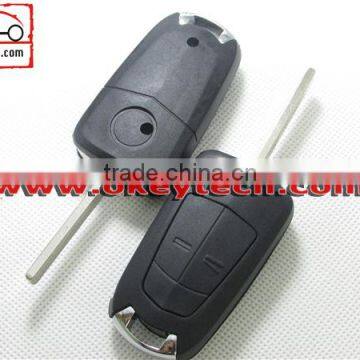 High Quatity Opel remote modified flip key shell Car Key 2 Button Opel Astra key romote key shell