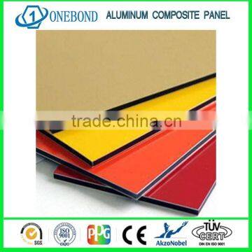 PE/PVDF Coated Color factory exterior competitive price high quality aluminium composite panel reynobond 3 mm