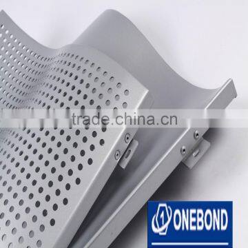 13th Special shape of Hyperboloid Aluminum panel/ aluminum decorative wall panels/ PVDF PE