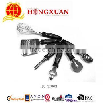 Hongxuan Manufacturer 7PCS COOKING TOOLS KITCHENWARE