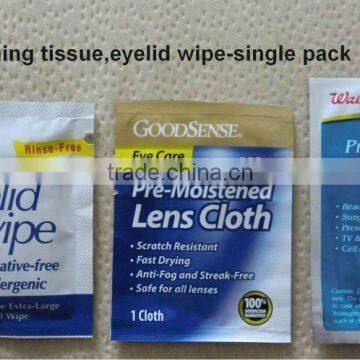 Monitor Cleaner, Individually Wrapped Lens Cleaner Wet Wipes, Dry Fast Without Streaks Left photo-6