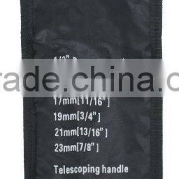 Chrome Finish 1/2" Power Wrench With 3" Extension and (2) Dual Hex Sockets photo-2