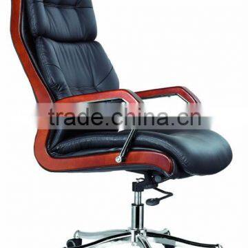 black swivel executive arm chair AB-1104